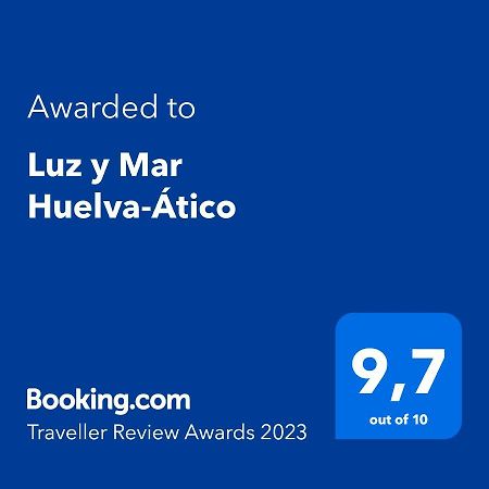 Apartamento Luz y Mar Huelva-Ático Exterior foto