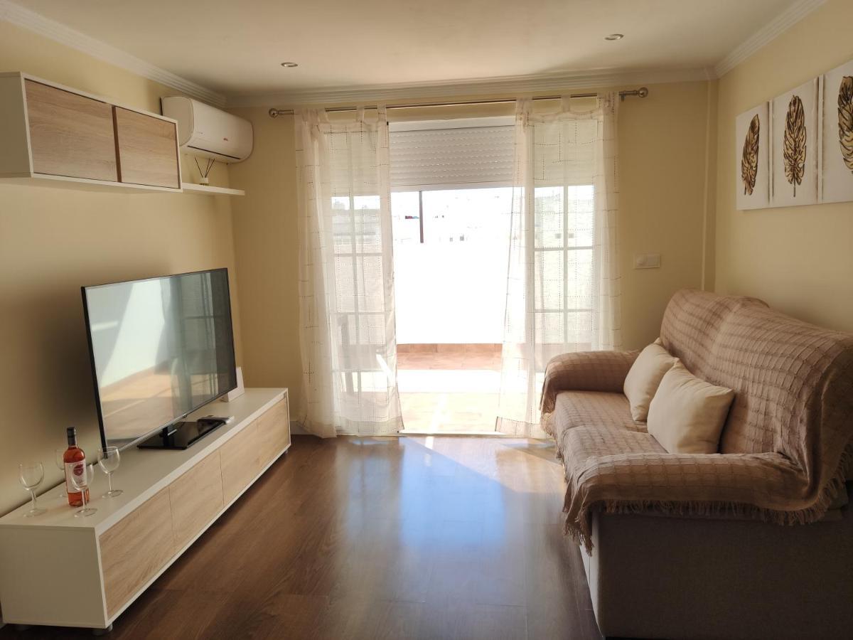 Apartamento Luz y Mar Huelva-Ático Exterior foto